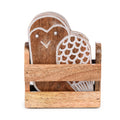 OWL Wooden Coasters