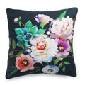 Rose Printed Cotton Cushion Cover