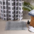 FRILL BORDER Cotton Anti Slip Bath mat